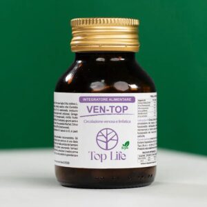 VEN TOP - Formula mirata per microcircolo e leggerezza delle gambe, con attivi titolati e sinergici su tono venoso e drenaggio