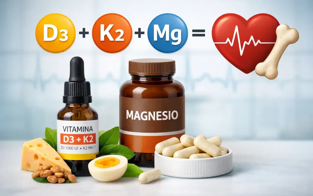 Vitamina K2, Vitamina D e Magnesio: perché effettuare un’integrazione sinergica anche nei pazienti in terapia antitrombotica?